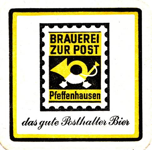 pfeffenhausen la-by zur post quad 1-3a1b (185-posthalter bier-schwarzgelb)